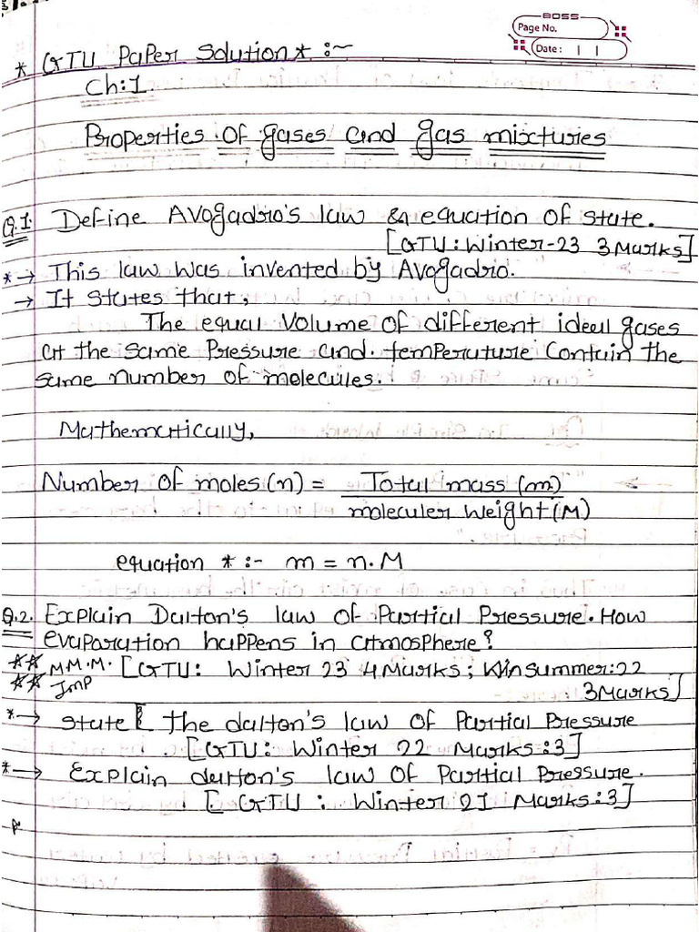 Applied Thermodynamics Gtu Material Compressed 1 Compressed 1 | PDF