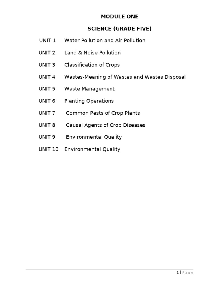 Understanding Pollution Types and Effects | PDF | Waste | Water Pollution