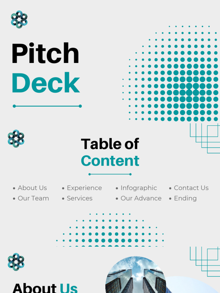 Blue White Creative Professional Modern Business Agency Pitch Deck ...