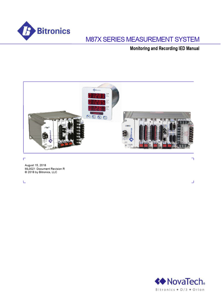 Cross-Triggering in M87X Measurement Systems | PDF | Computer Network ...