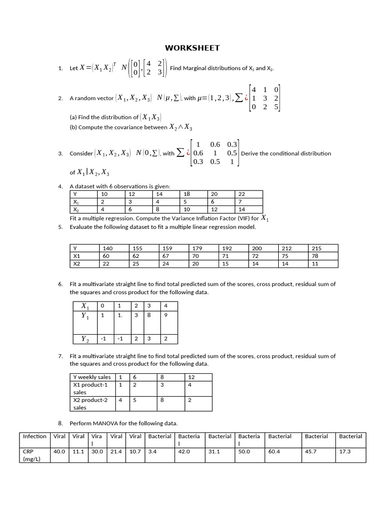 Multivariate Analysis and Regression Techniques | PDF | Regression ...