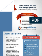 Guide To Mobile Marketing Agencies 2012