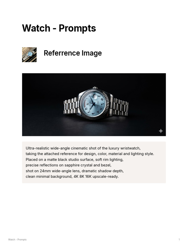 Ed1b47af 19f8 422f 9cfb 64a77ae0e86a Watch Prompts | PDF | Watch ...