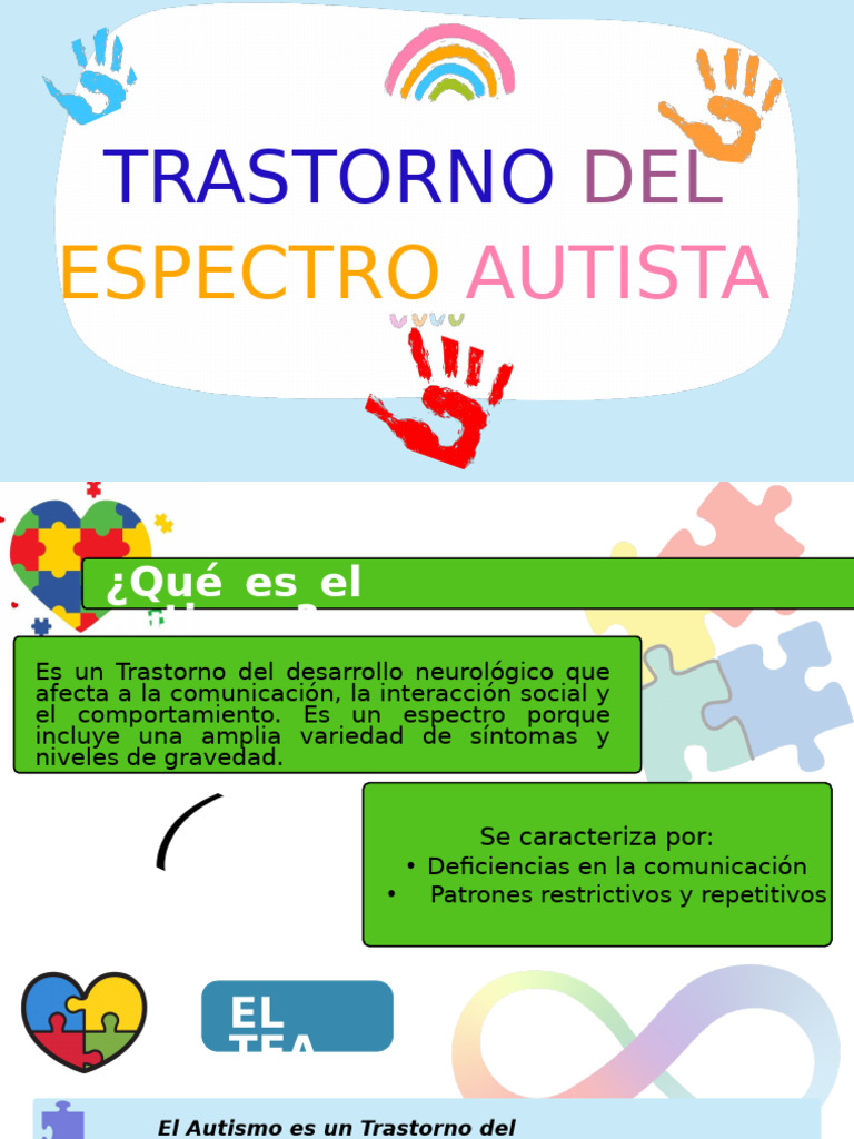 Guía Completa sobre el Trastorno del Espectro Autista | PDF | Autismo ...