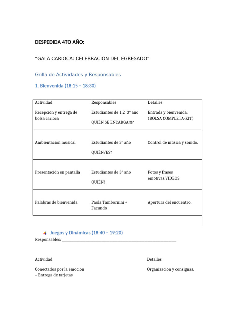 DESPEDIDA A | PDF