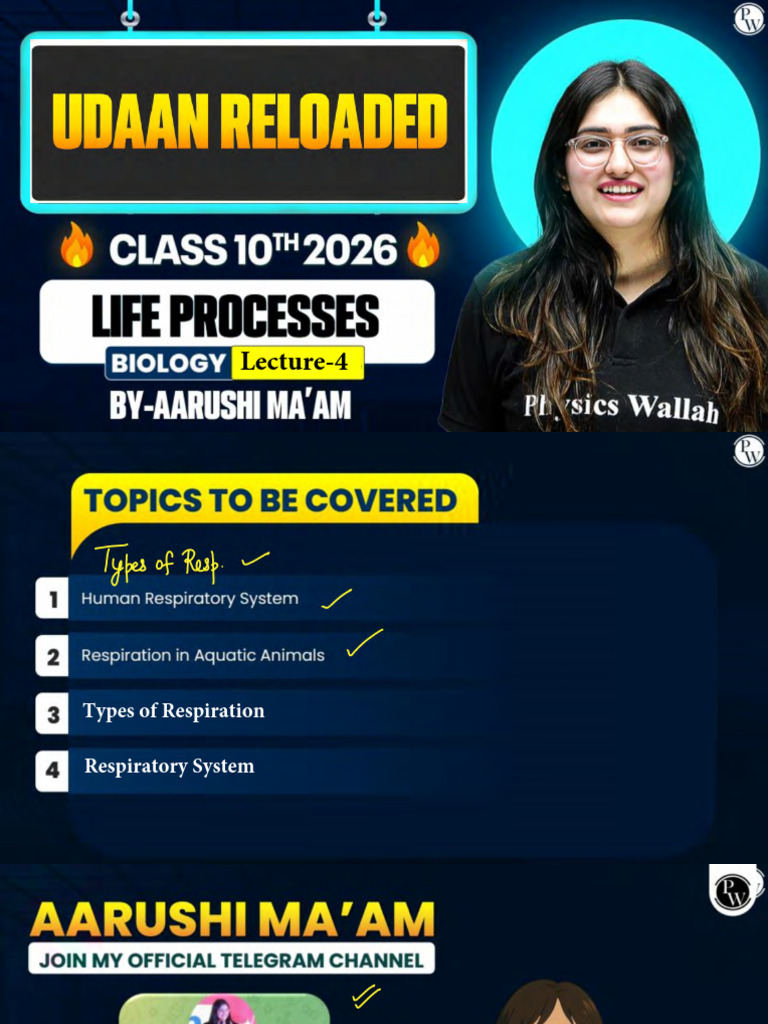 Life Processes 04 - Class Notes | PDF