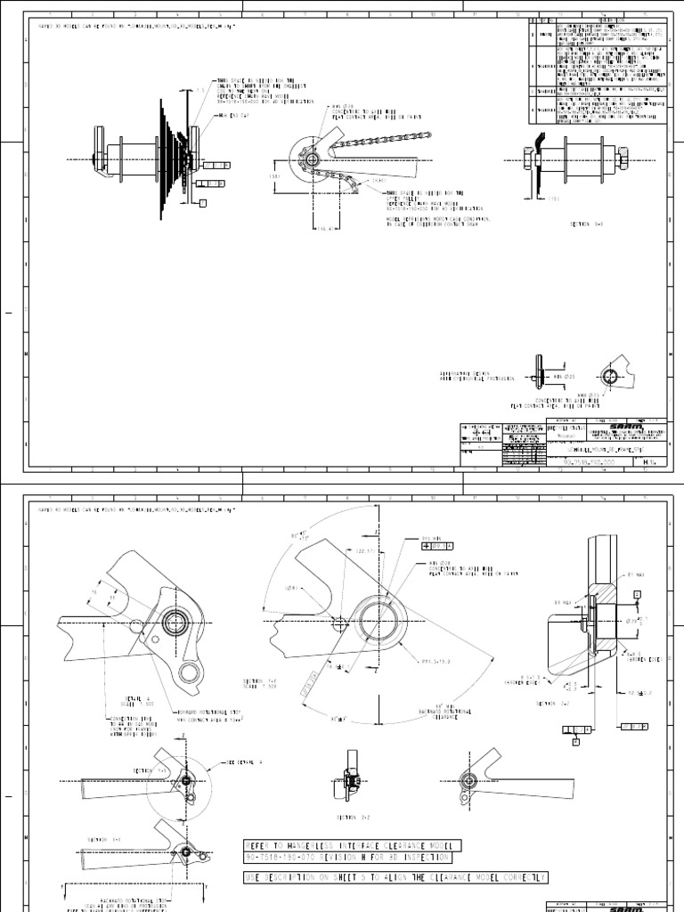 SRAM UDH Frame Specifications Guide | PDF