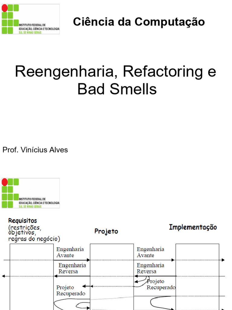Reengenharia e Refactoring de Software | PDF | Programas | Engenharia