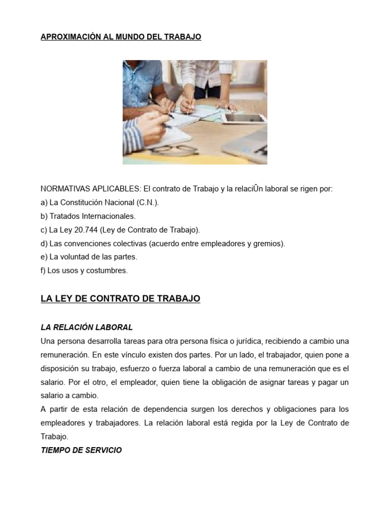 Normativas y Derechos Laborales Esenciales | PDF | Salario | Derecho ...