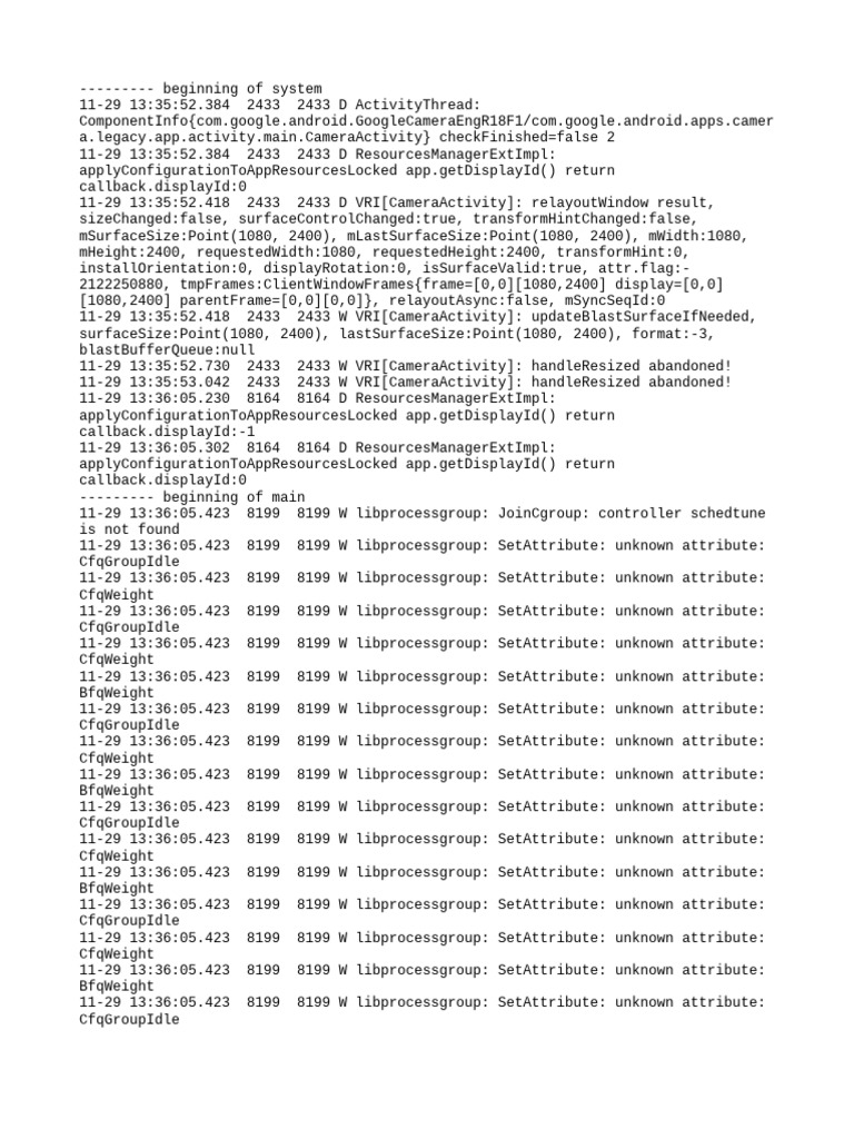Log Cat 1764419765375 | PDF | System Software | Computing