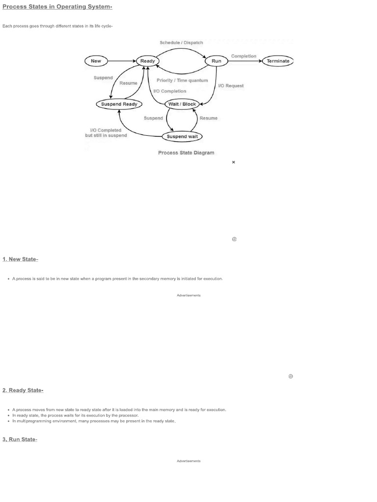 Process Management PDF | PDF