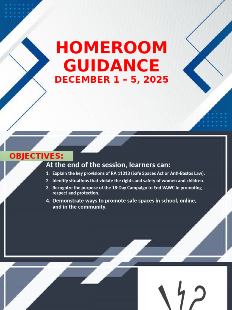Safe Spaces Act & VAWC Campaign Guide | PDF