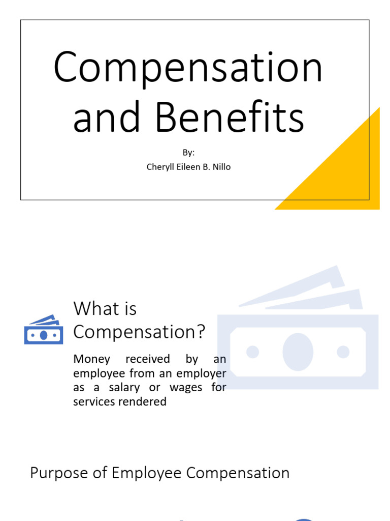 Understanding Compensation and Benefits | PDF | Employee Benefits ...