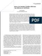 El Sexo y El Género Dos Dominios Científicos Diferentes Que Deberian Ser Clarificados