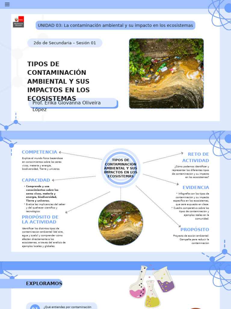 Contaminación Ambiental y Ecosistemas | PDF | Contaminación | Entorno ...