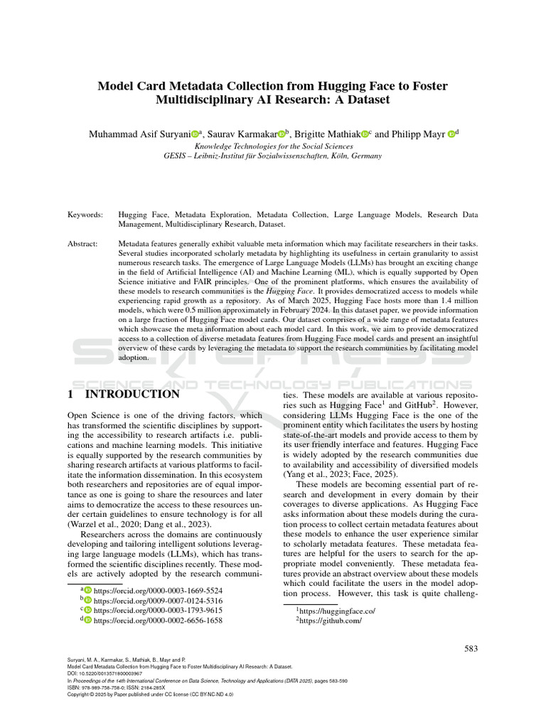 Paper | PDF | Metadata | Artificial Intelligence