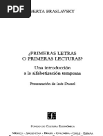 Braslavsky Berta - Vigotsky y La Alfabetizacion Inicial