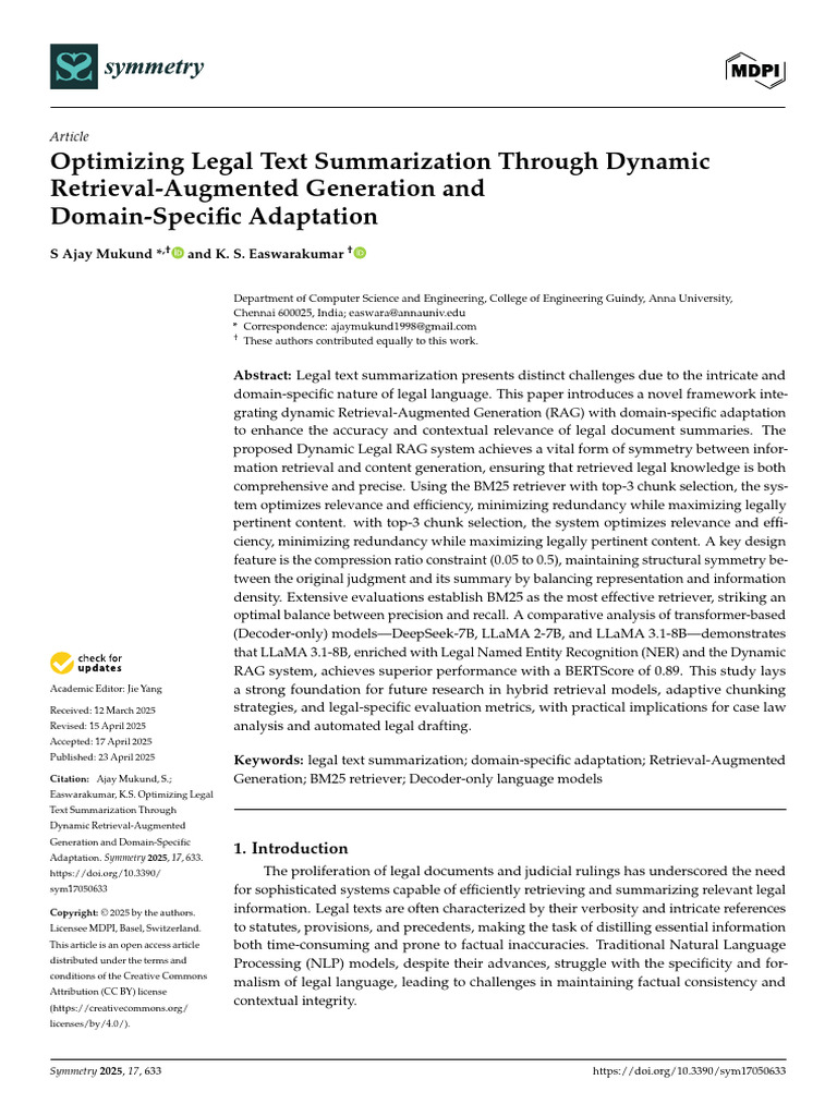 Legal Text Summarization Optimization | PDF | Information Retrieval ...