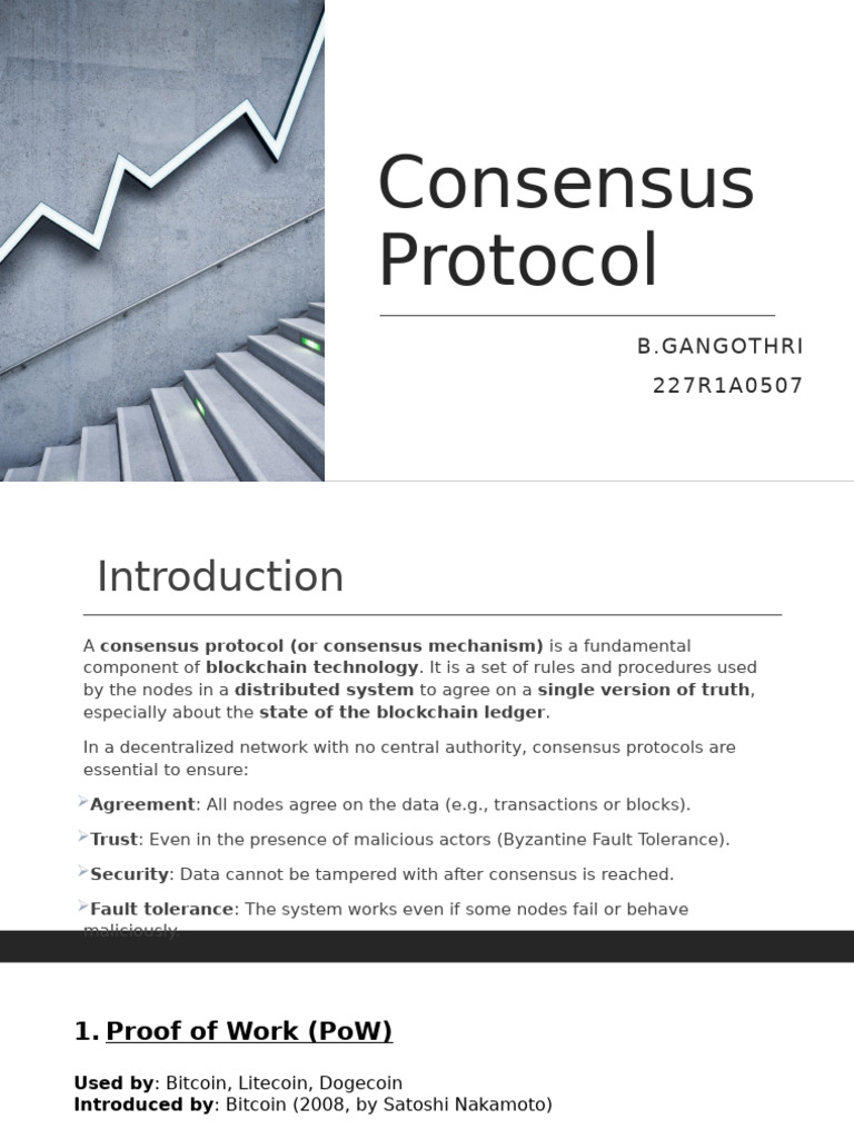Understanding Blockchain Consensus Protocols | PDF | Computer ...