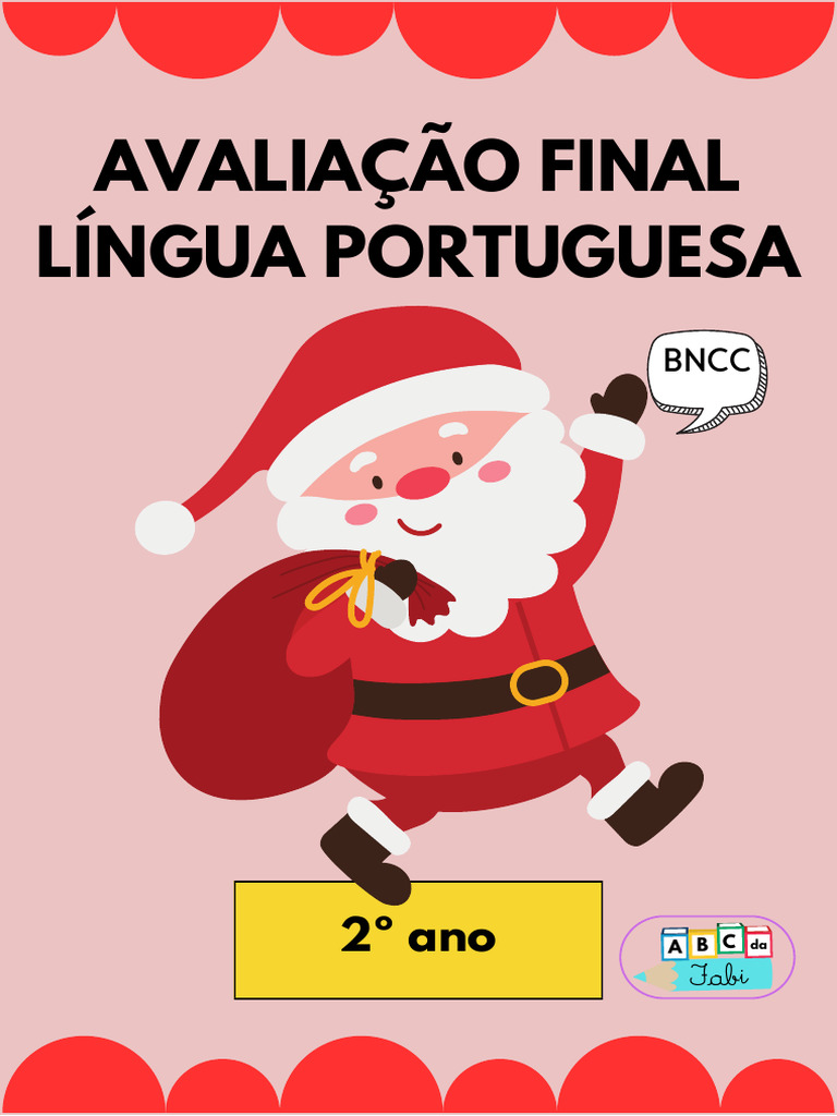 Avaliação de Língua Portuguesa 2º Ano | PDF