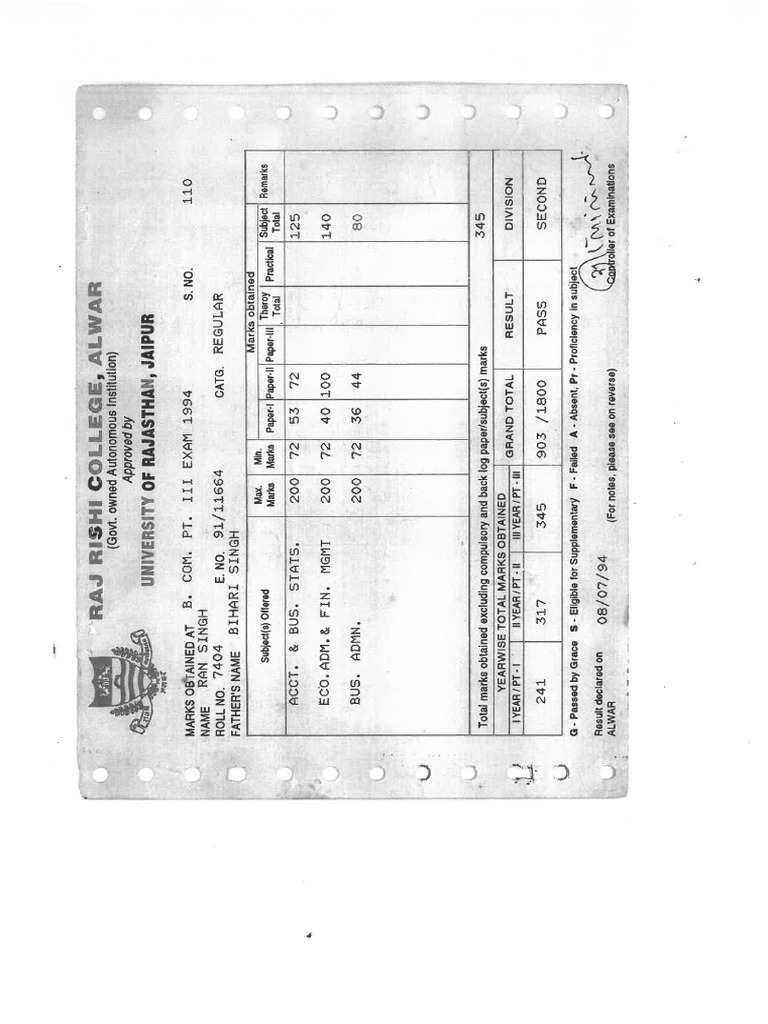 Doc. 10 Qualification Certificate | PDF