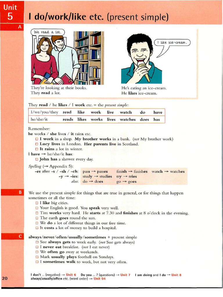 Present Simple | PDF