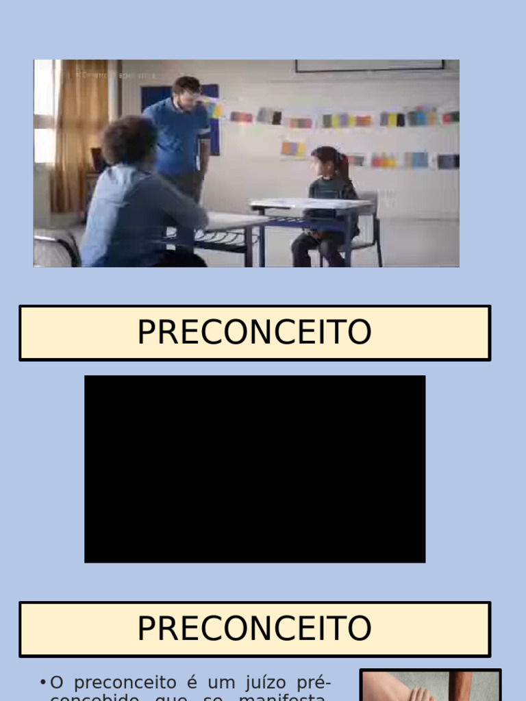 Tipos de preconceito | PDF