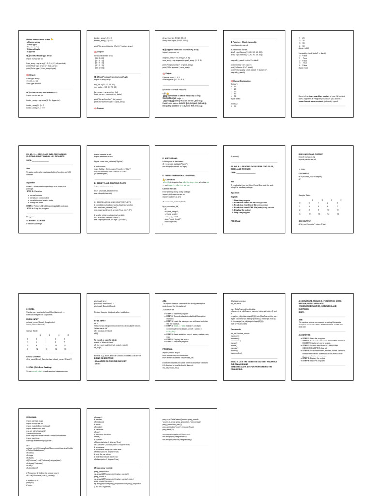 Wa0002. | PDF | Statistical Analysis | Teaching Mathematics