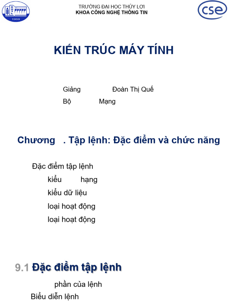 KTMT Giáo Trình | PDF