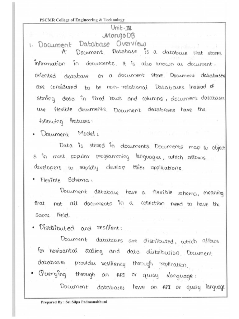 Mongo DB | PDF