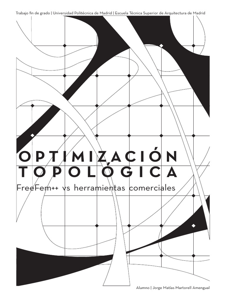 TFG - Optimizacion Topologica | PDF | Braguero | Optimización Matemática