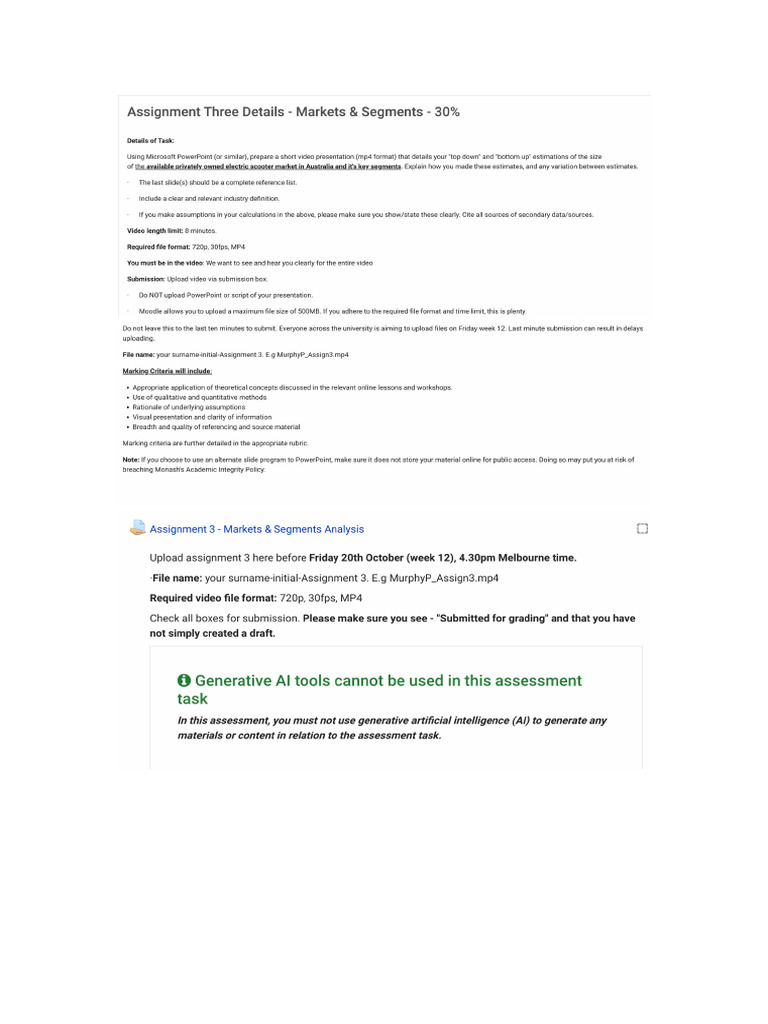 Assignment 3 Details | PDF