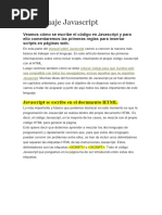 Qué es un script en programación web | PDF | Página web | Script Java