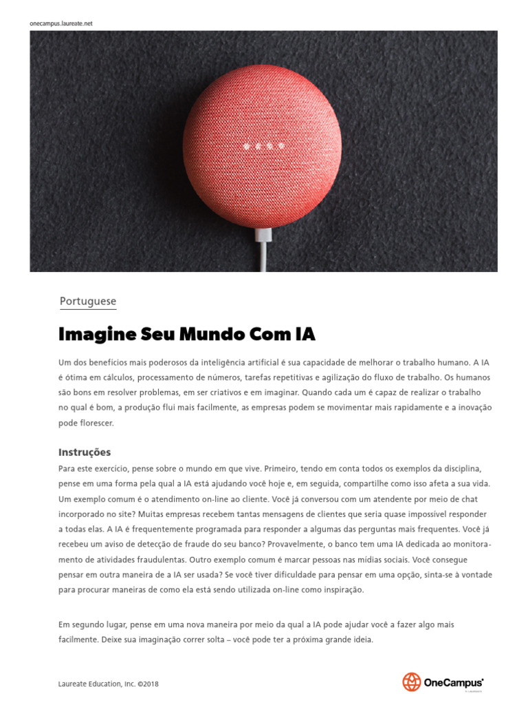 Como a IA Transforma Seu Dia a Dia | PDF | Inteligência artificial ...