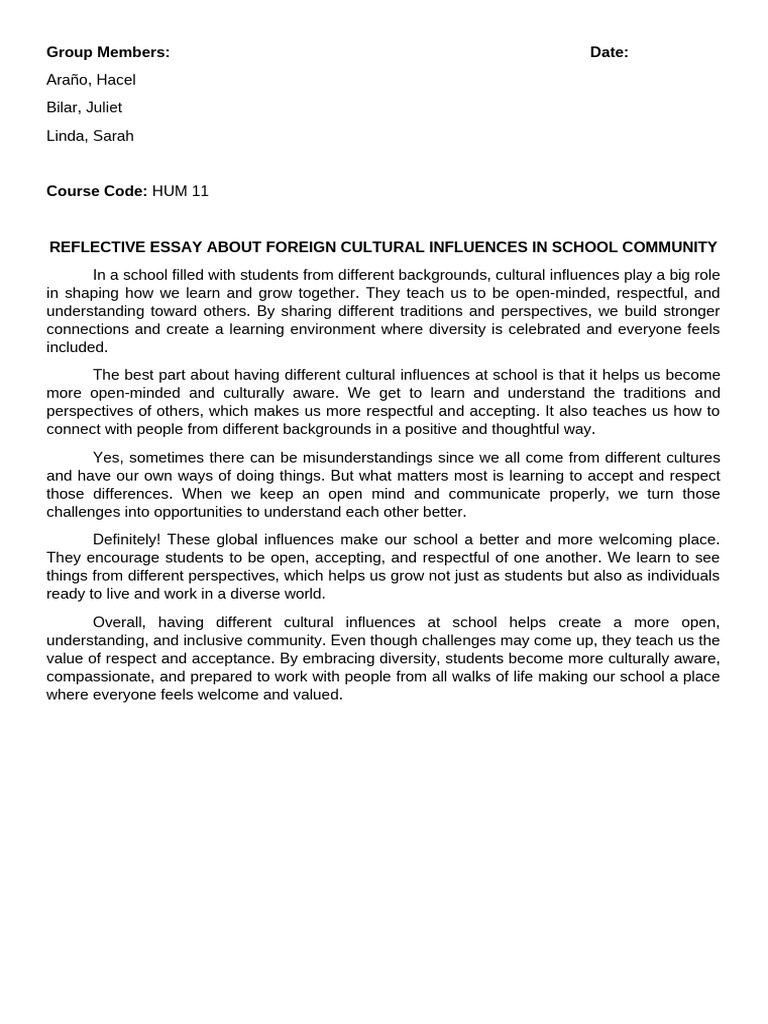 Embracing Cultural Diversity in Schools | PDF