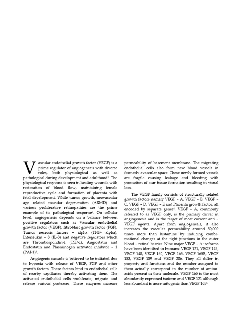 532 (1) | PDF | Vascular Endothelial Growth Factor | Angiogenesis