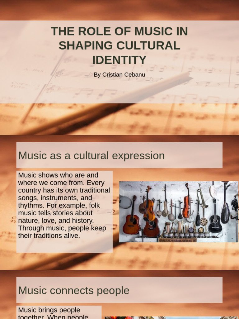 Music's Impact on Cultural Identity | PDF