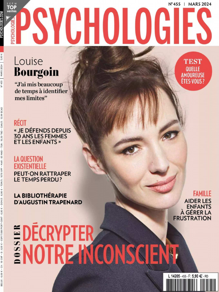 PSYCHOLOGIES n°431 mars 2022 Laure Calamy, le goût des autres/ Dossier