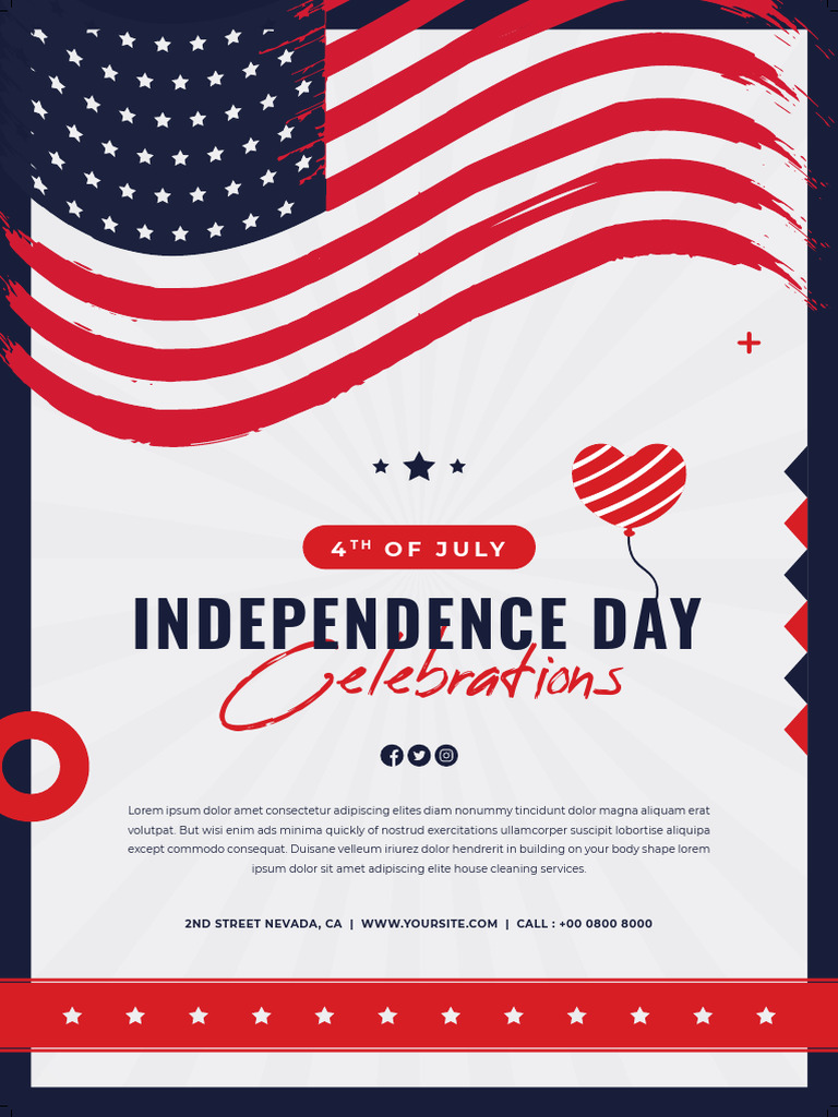Independence Day Multipurpose Flyer | PDF