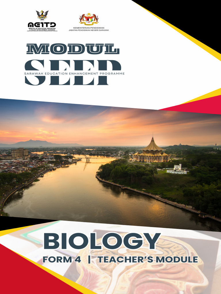 Sarawak Biology Module Form 4 Guide | PDF | Cytoplasm | Vacuole