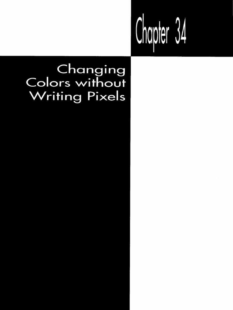 Color Cycling Techniques in VGA | PDF | Rgb Color Model | Computing