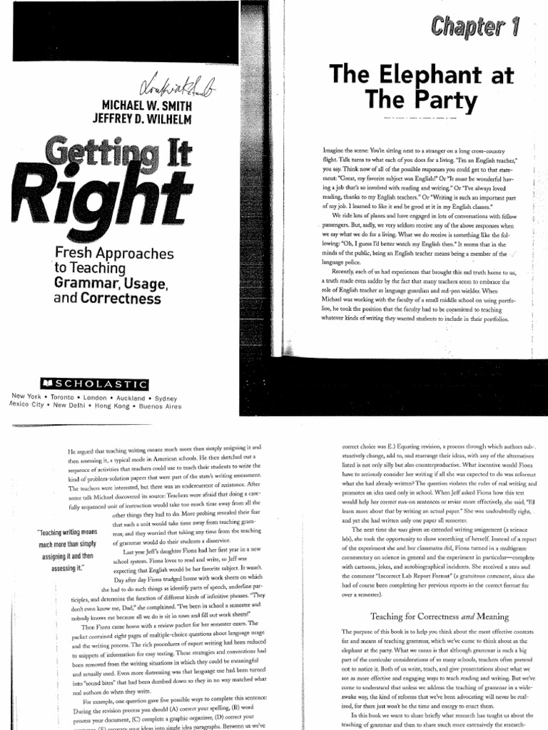 GettingItRightChapts1 3 | PDF