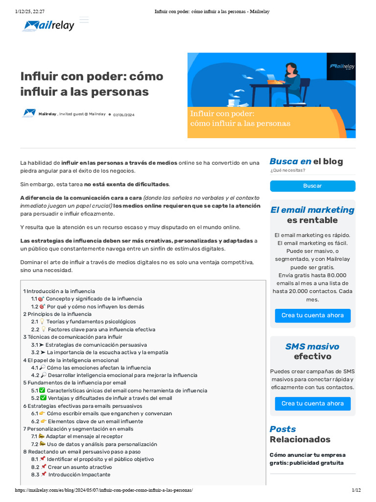 Estrategias para Influir en Línea Efectivamente | PDF | Las emociones ...