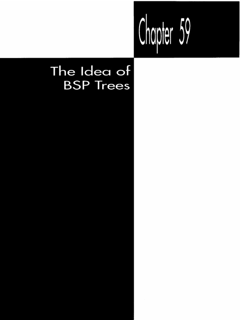 Understanding BSP Trees in Game Design | PDF | Algorithms And Data ...