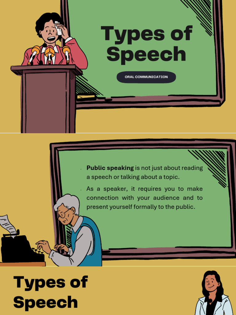 M10-M11 - Types of Speech According To Purpose and Delivery | PDF