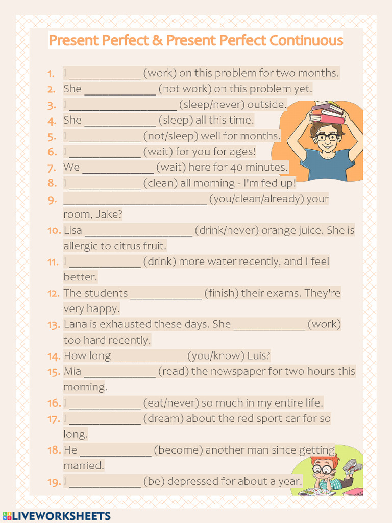 Present Perfect Simple or Continuous | PDF