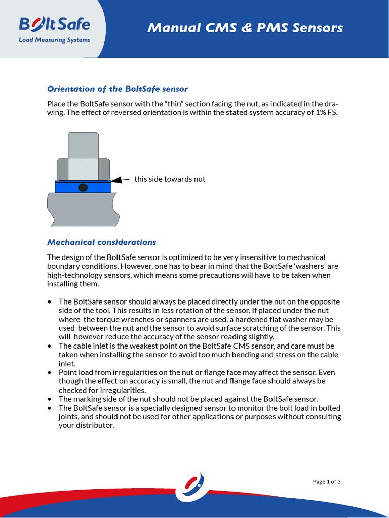 Manual Sensoren | PDF | Nut (Hardware) | Mechanical Engineering
