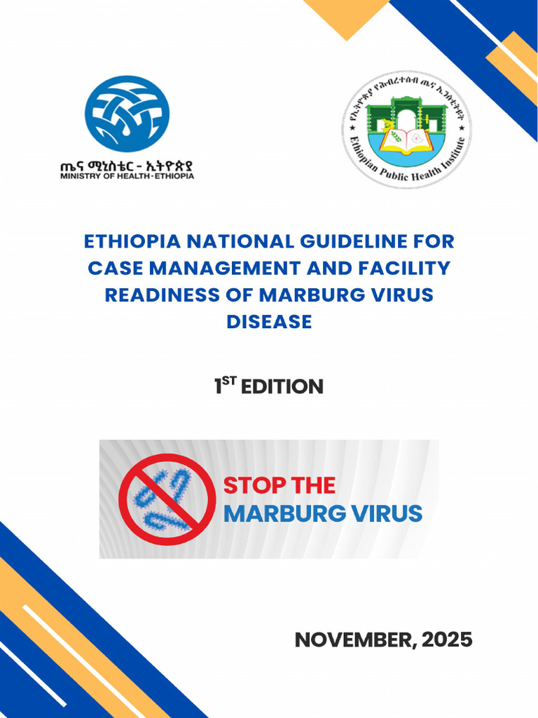 Ethiopian Guidelines for Marburg Virus Management | PDF | Virus | Infection