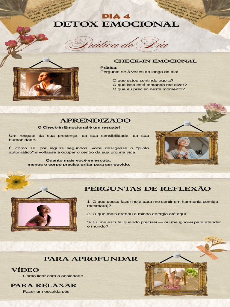 Check-in Emocional: Práticas de Autocuidado | PDF