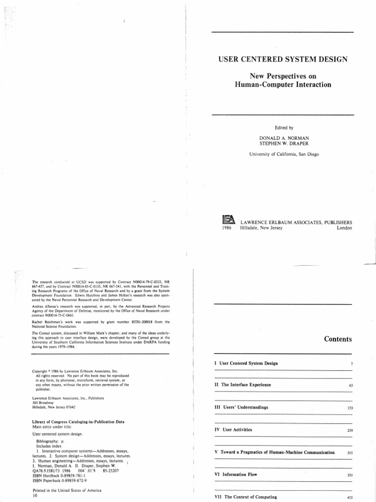 User Centered System Design | PDF | System | Refrigerator